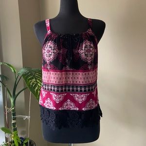 NWT Maurices Patterned Tank